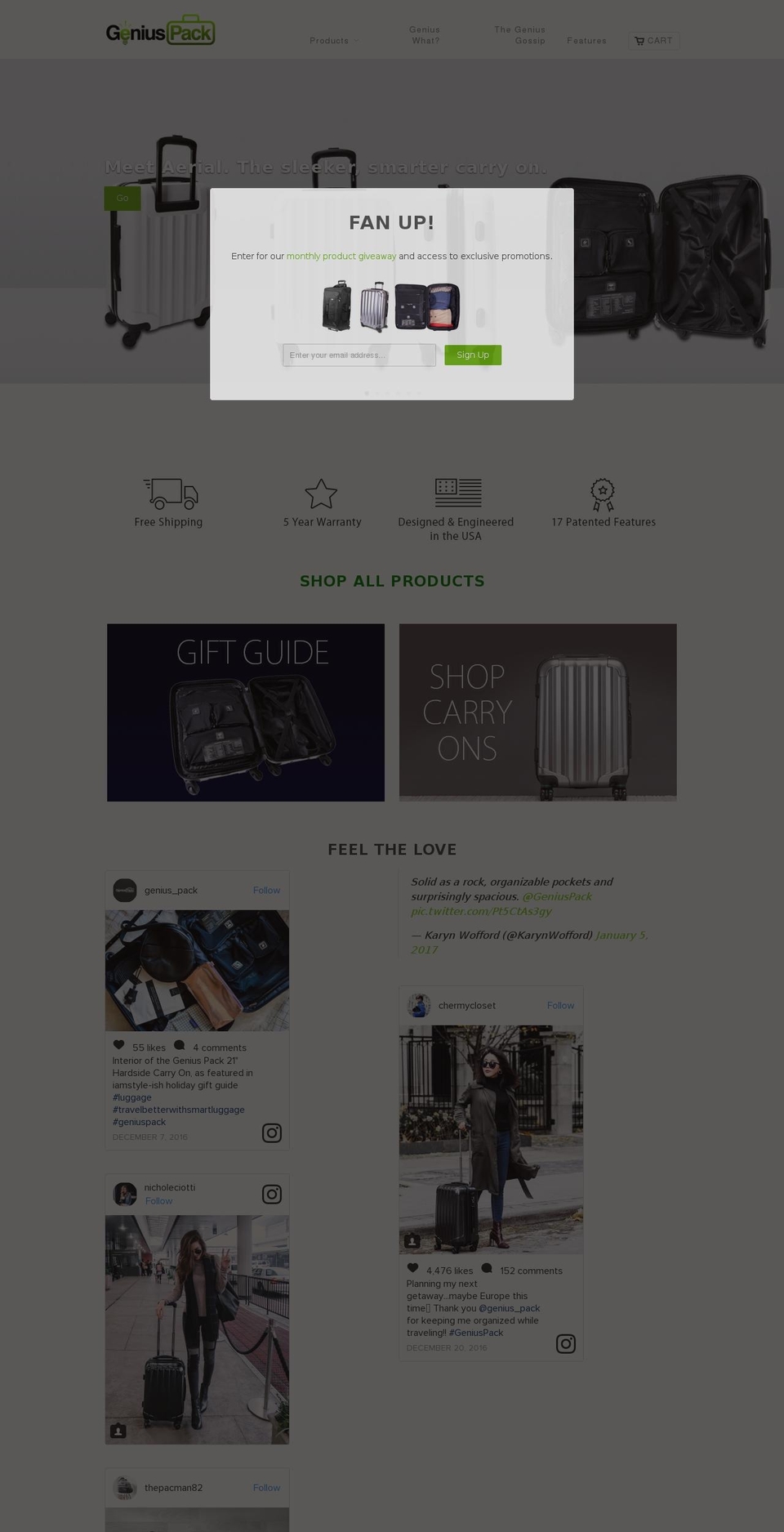 Genius Pack - 11-10-15 Shopify theme site example geniuspack.in