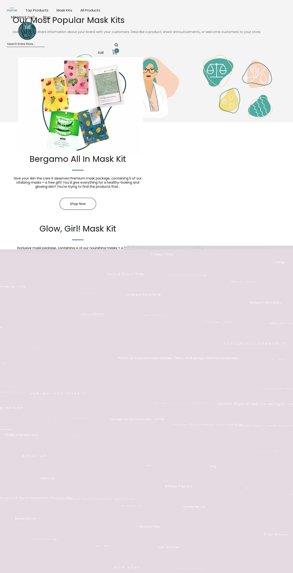 gentcreate.com shopify website screenshot
