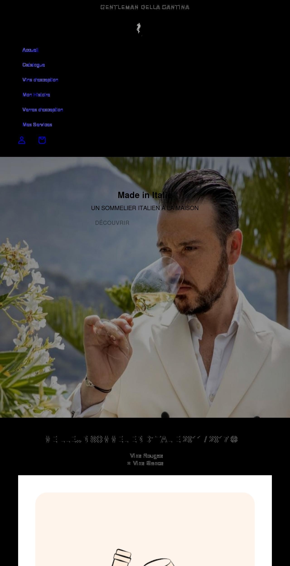 gentlemandellacantina.com shopify website screenshot