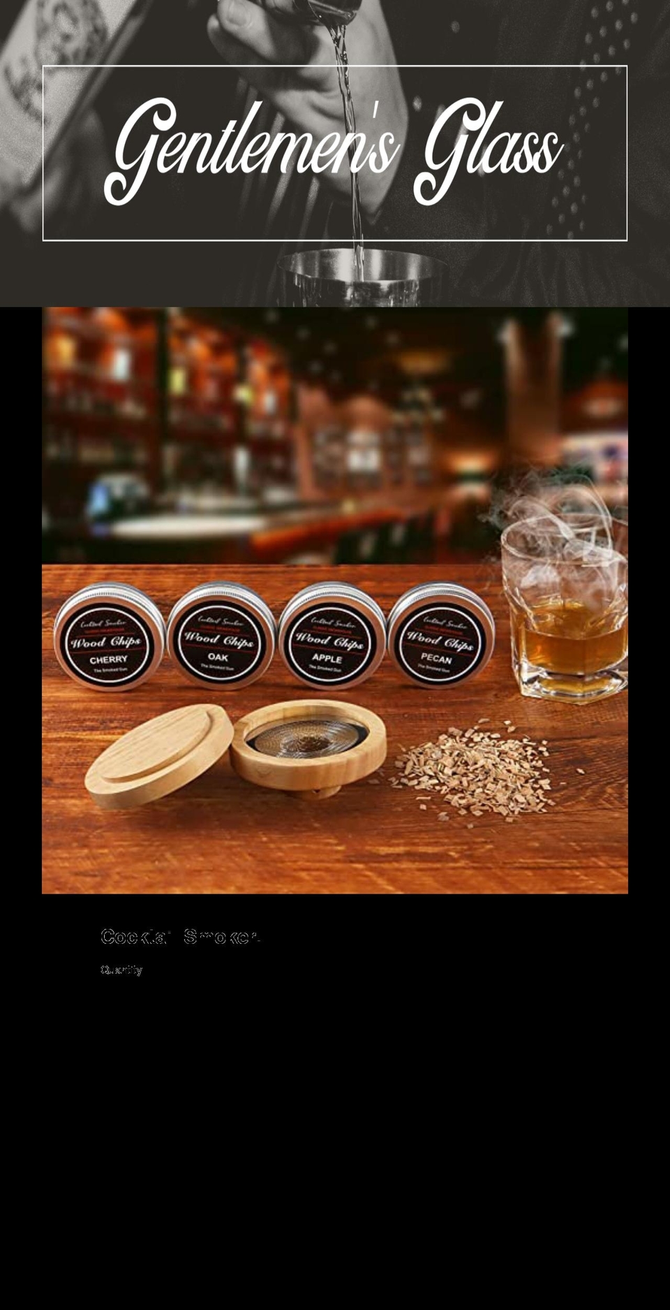 gentlemensglass.com shopify website screenshot