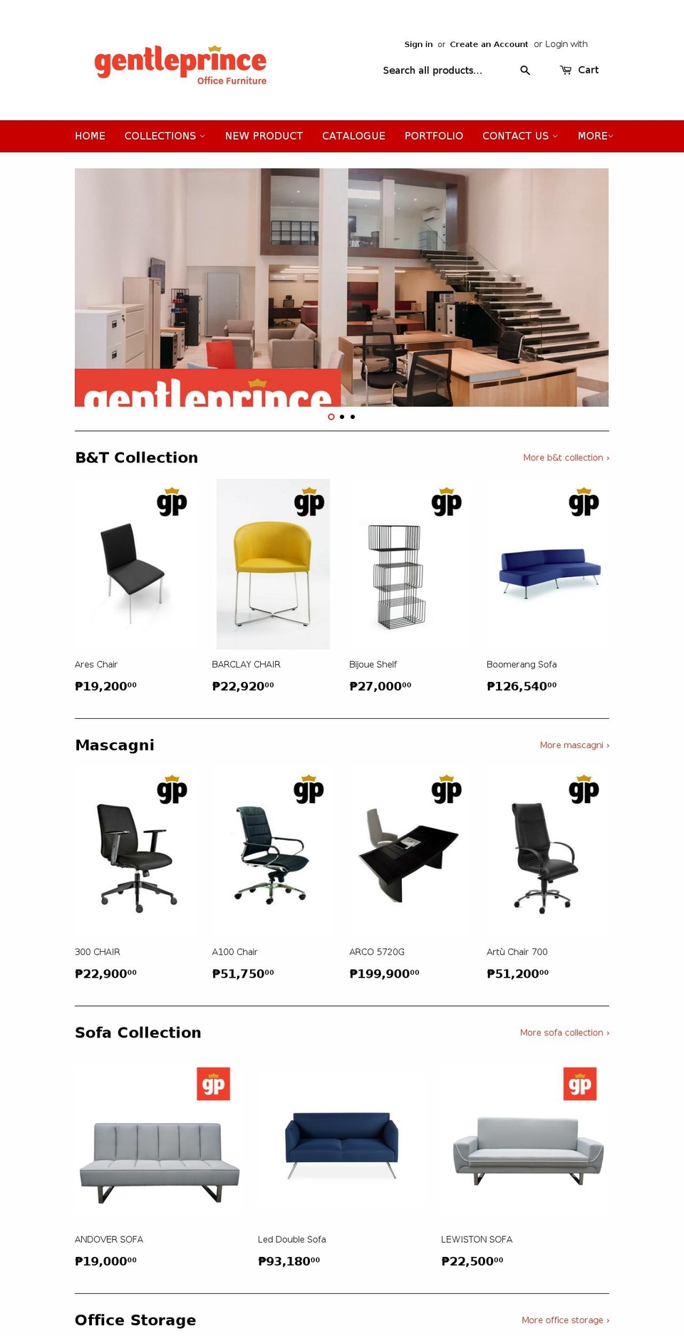 gentleprince.net shopify website screenshot