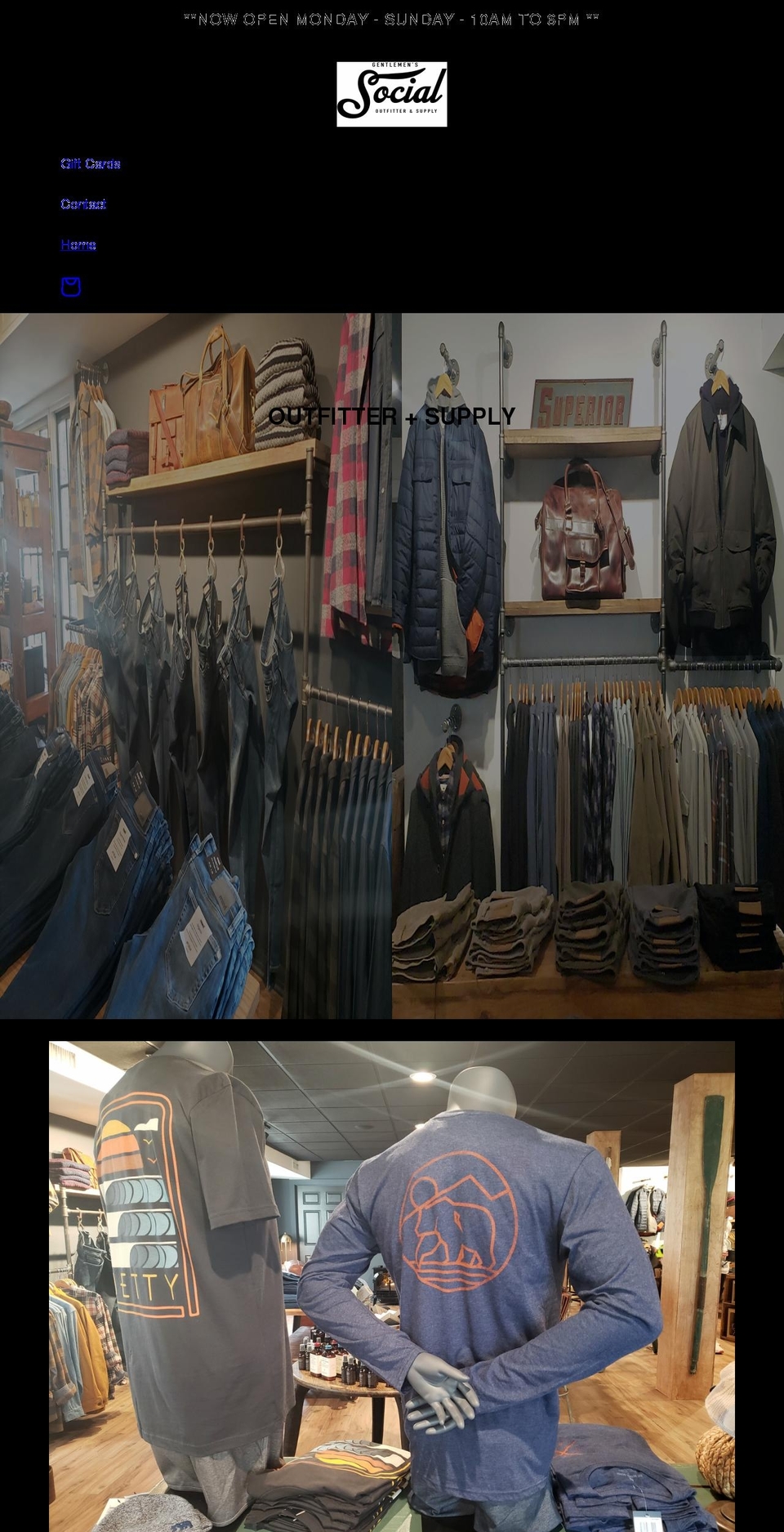 gentsocial.com shopify website screenshot