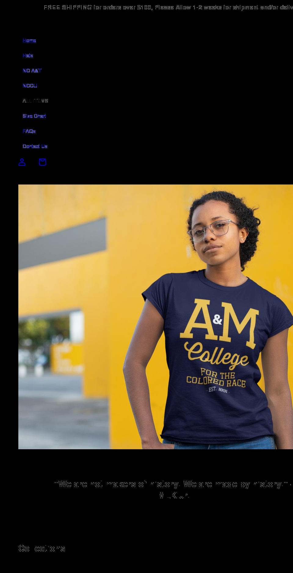 genuinelyhistoric.com shopify website screenshot