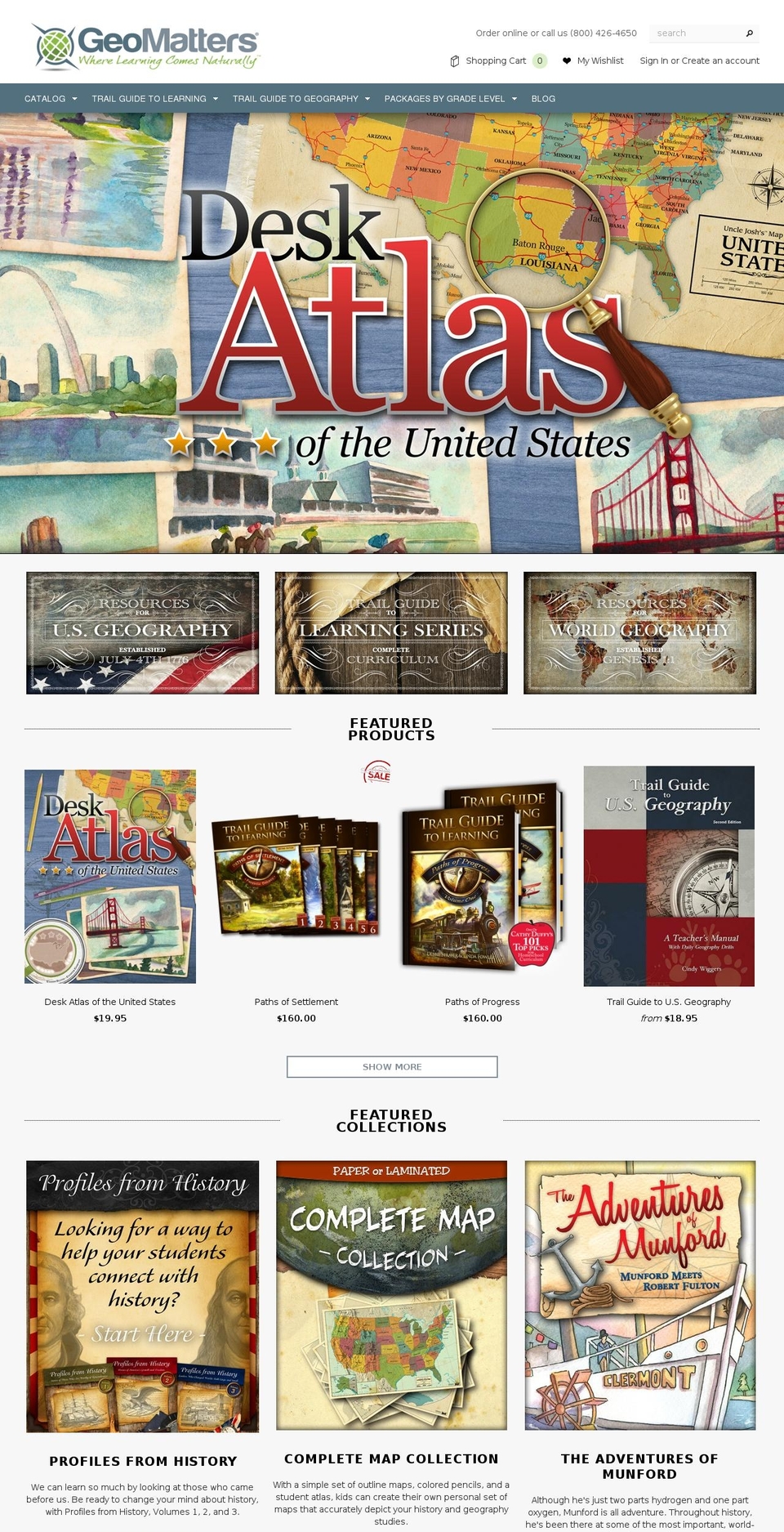 geomatters.com shopify website screenshot