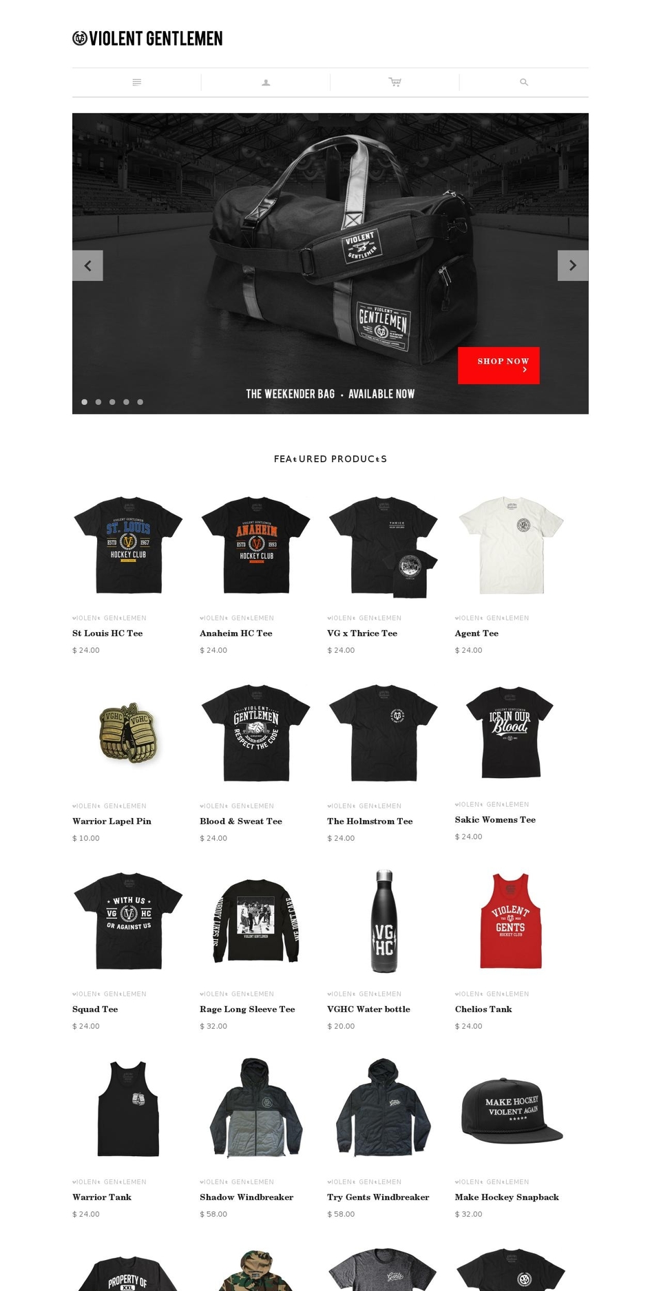 georgeparros.com shopify website screenshot