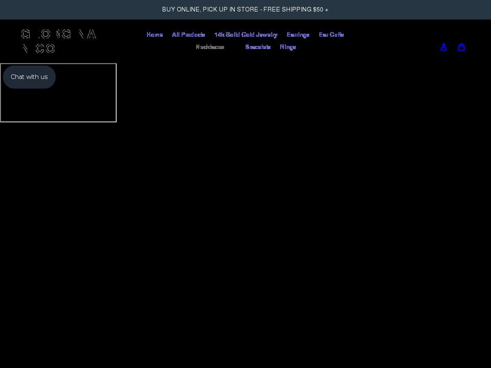 georginanicol.com shopify website screenshot