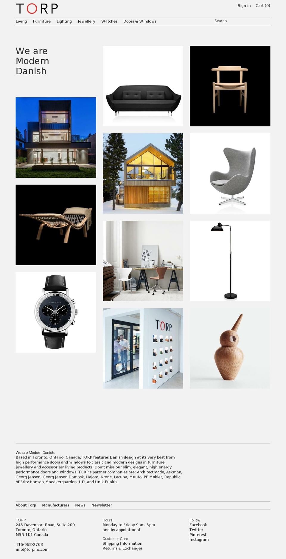 georgjensen.ca shopify website screenshot