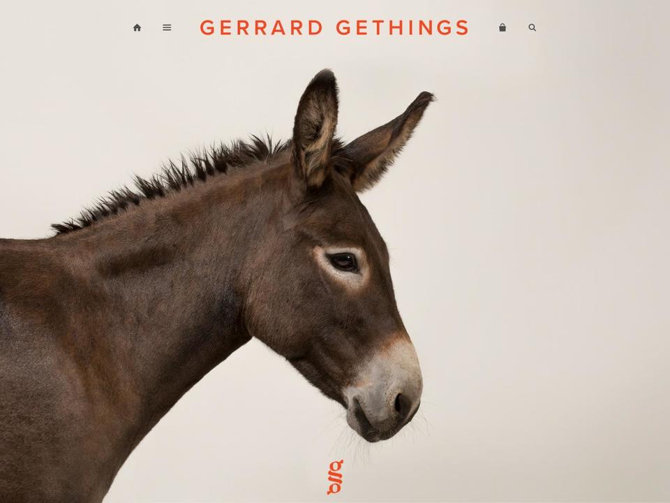 gerrardgethings.com shopify website screenshot