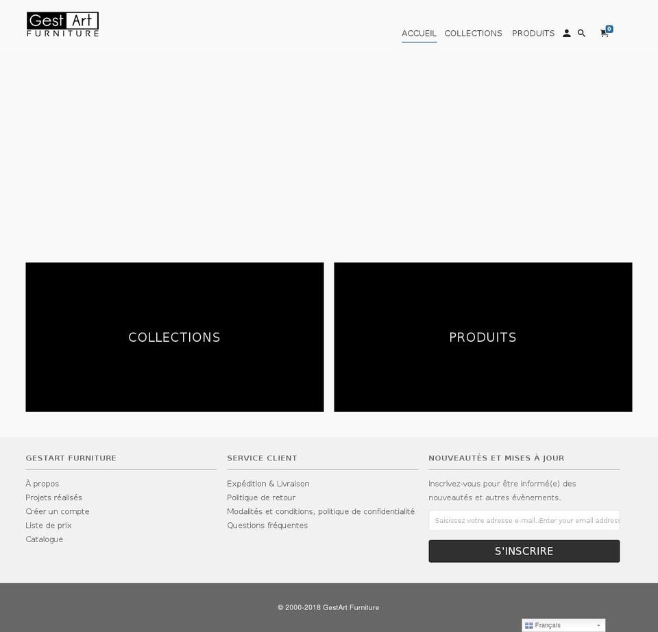 gestart.ca shopify website screenshot