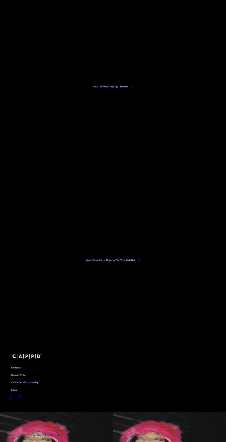 get-cappd.com shopify website screenshot