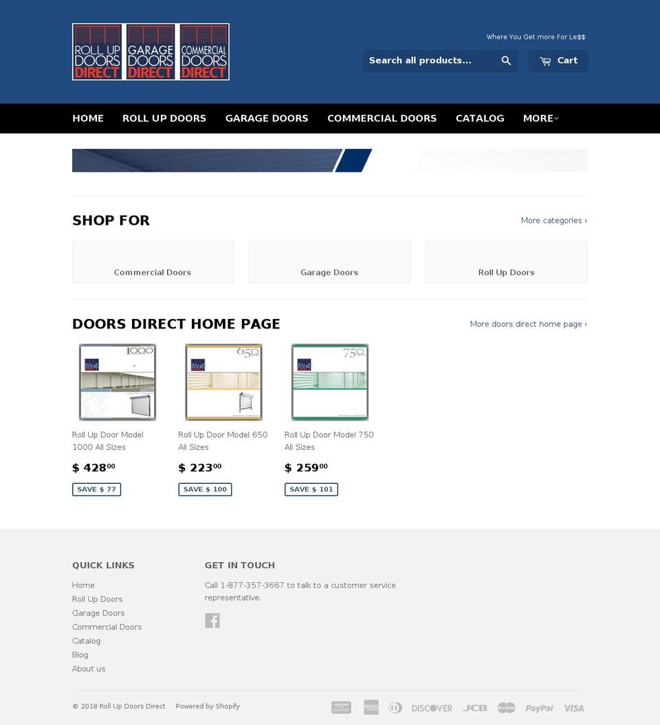 get-doors-direct.com — Shopify storefront screenshot