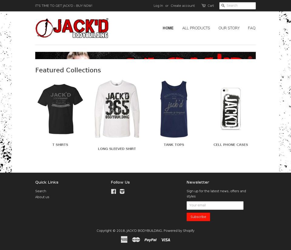 get-jackd.com — Shopify storefront screenshot