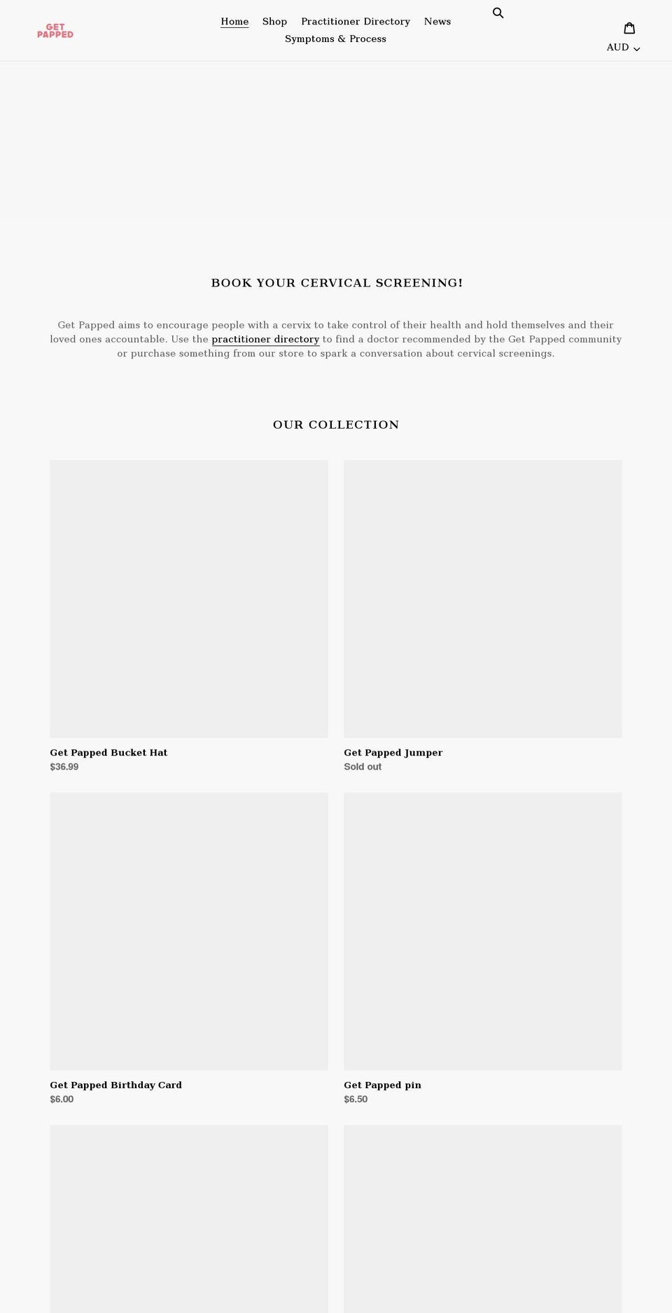 get-papped.com shopify website screenshot