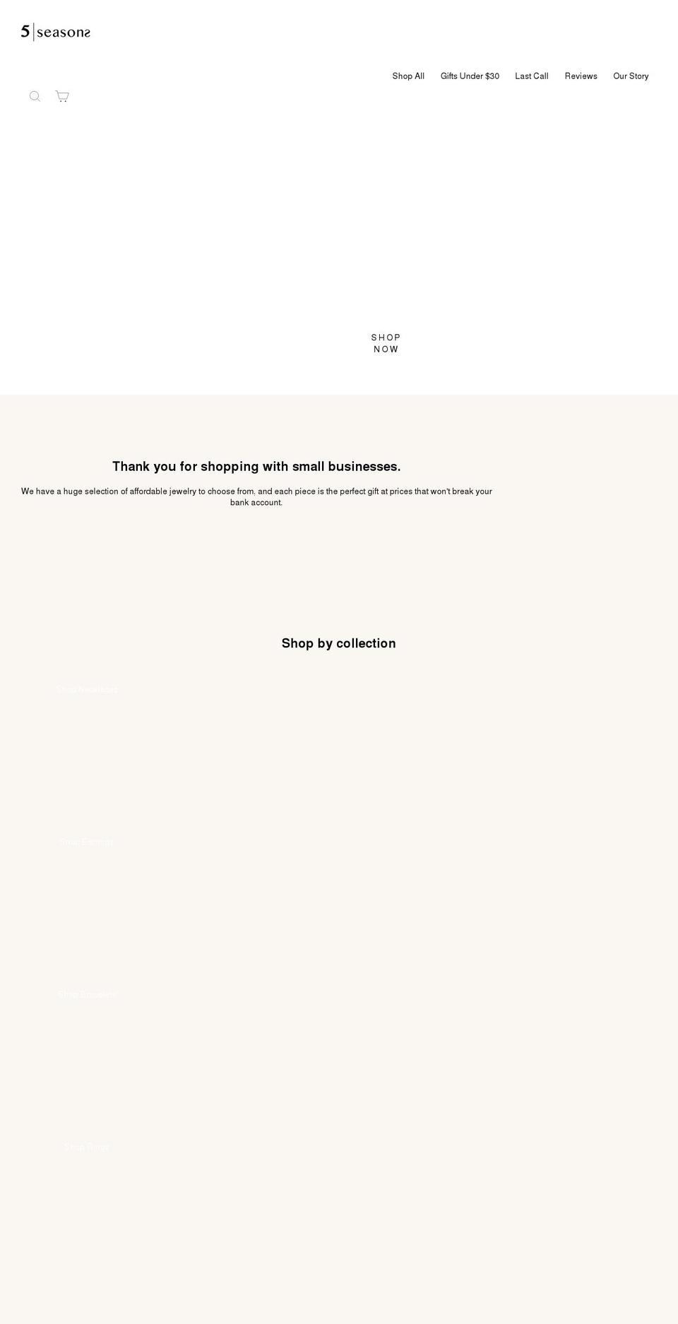 get5seasons.com shopify website screenshot