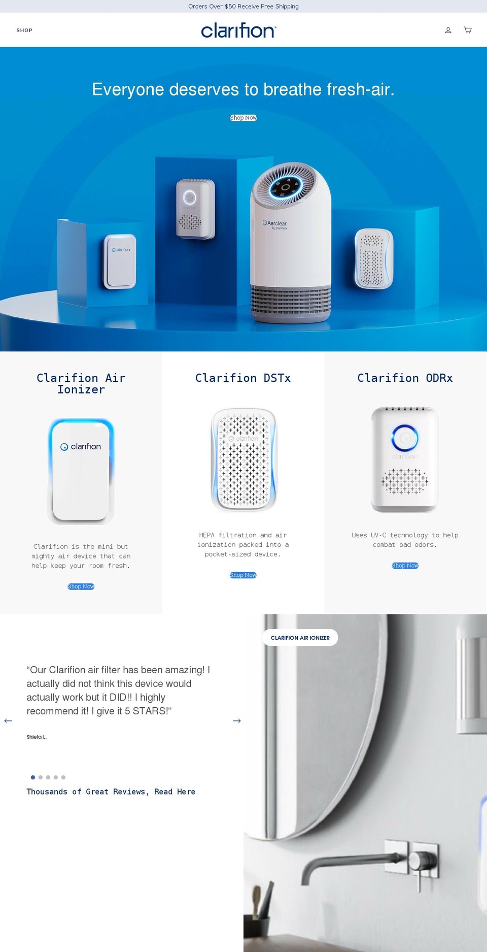 getairsoap.com shopify website screenshot