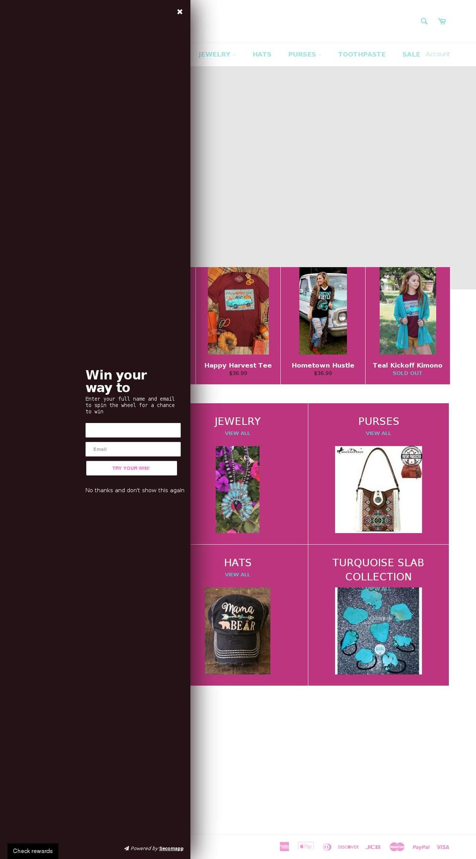 getalittlewestern.com — Shopify storefront screenshot