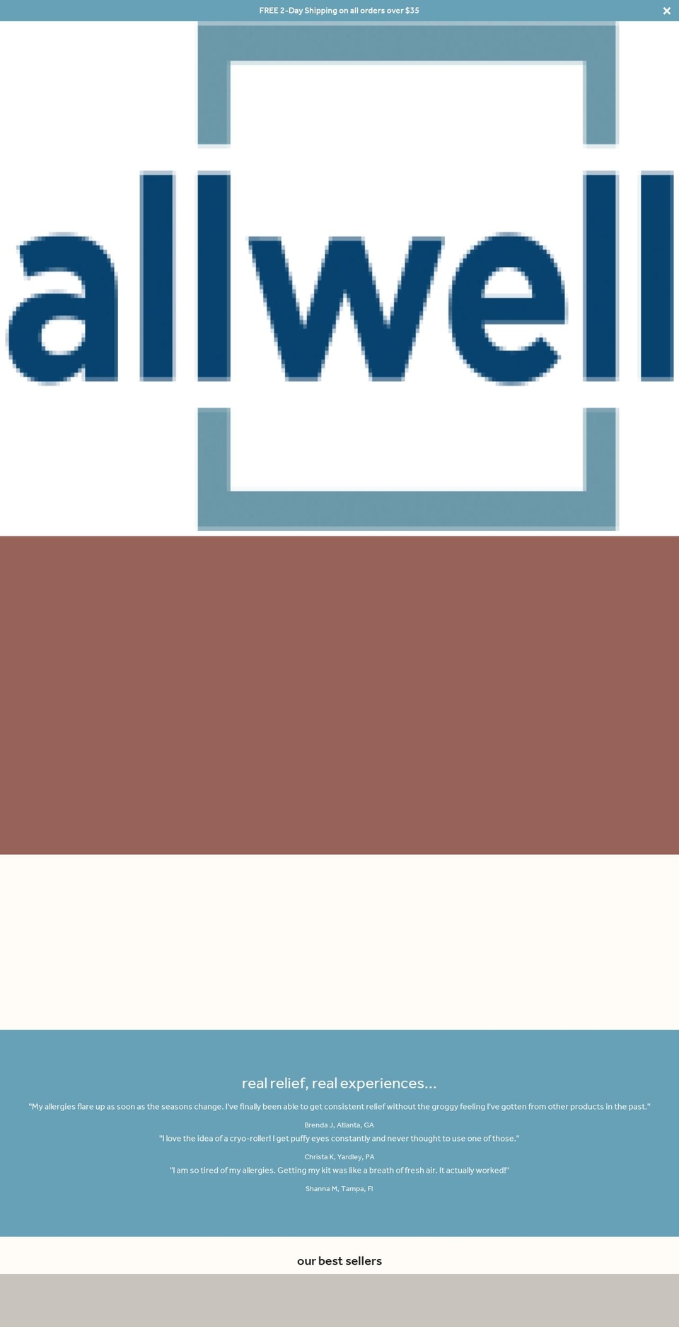 getallwell.myshopify.com shopify website screenshot
