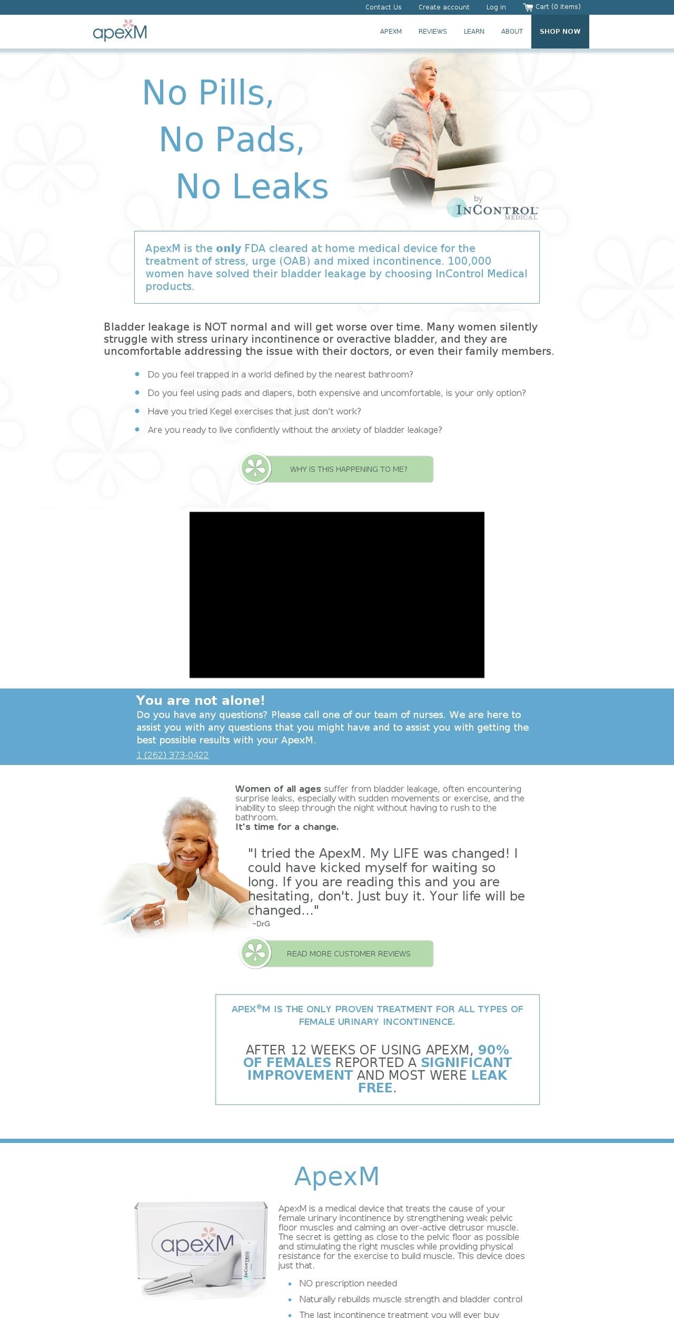 getapexm.com — Shopify storefront screenshot