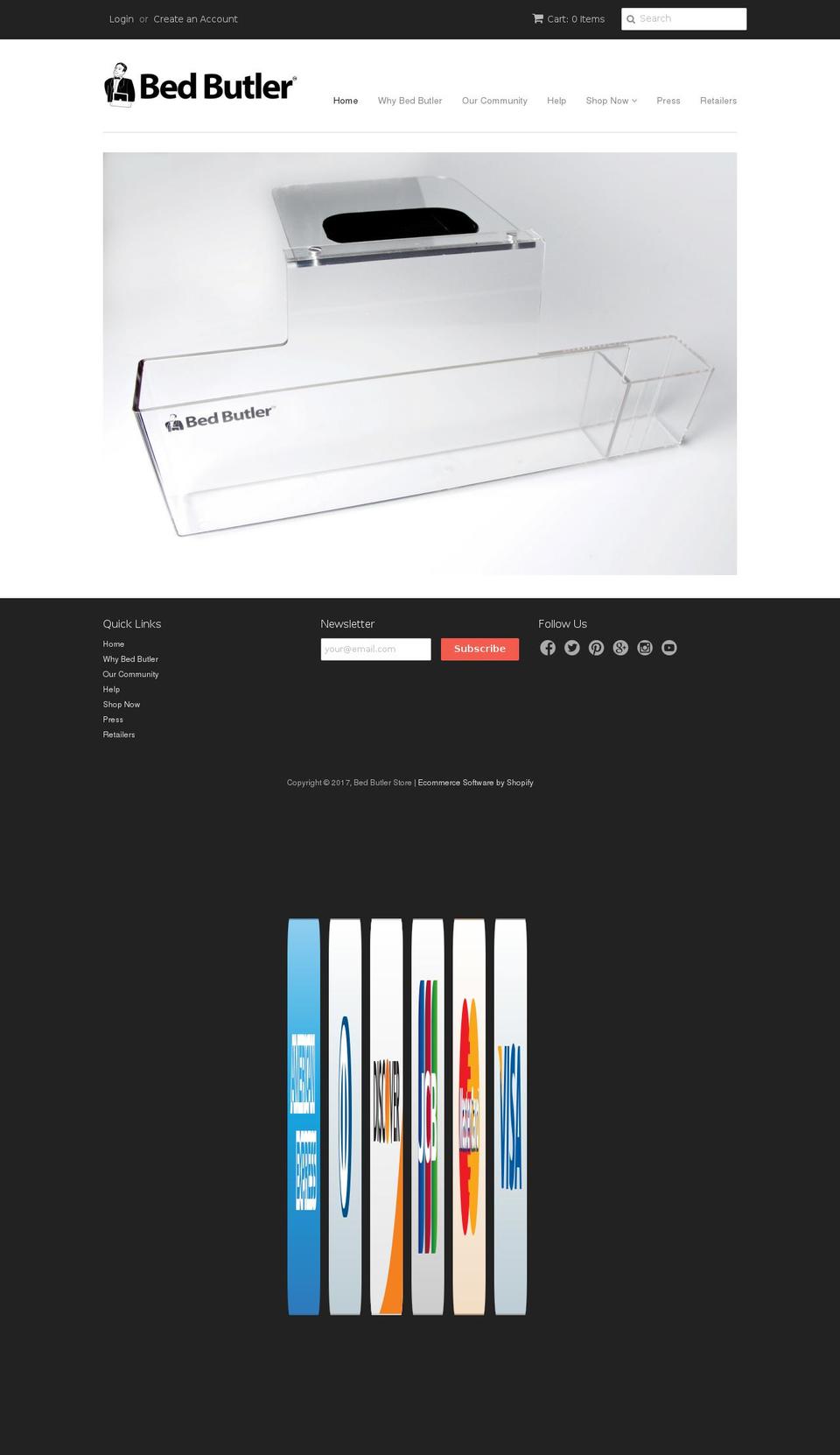 getbedbutler.com shopify website screenshot