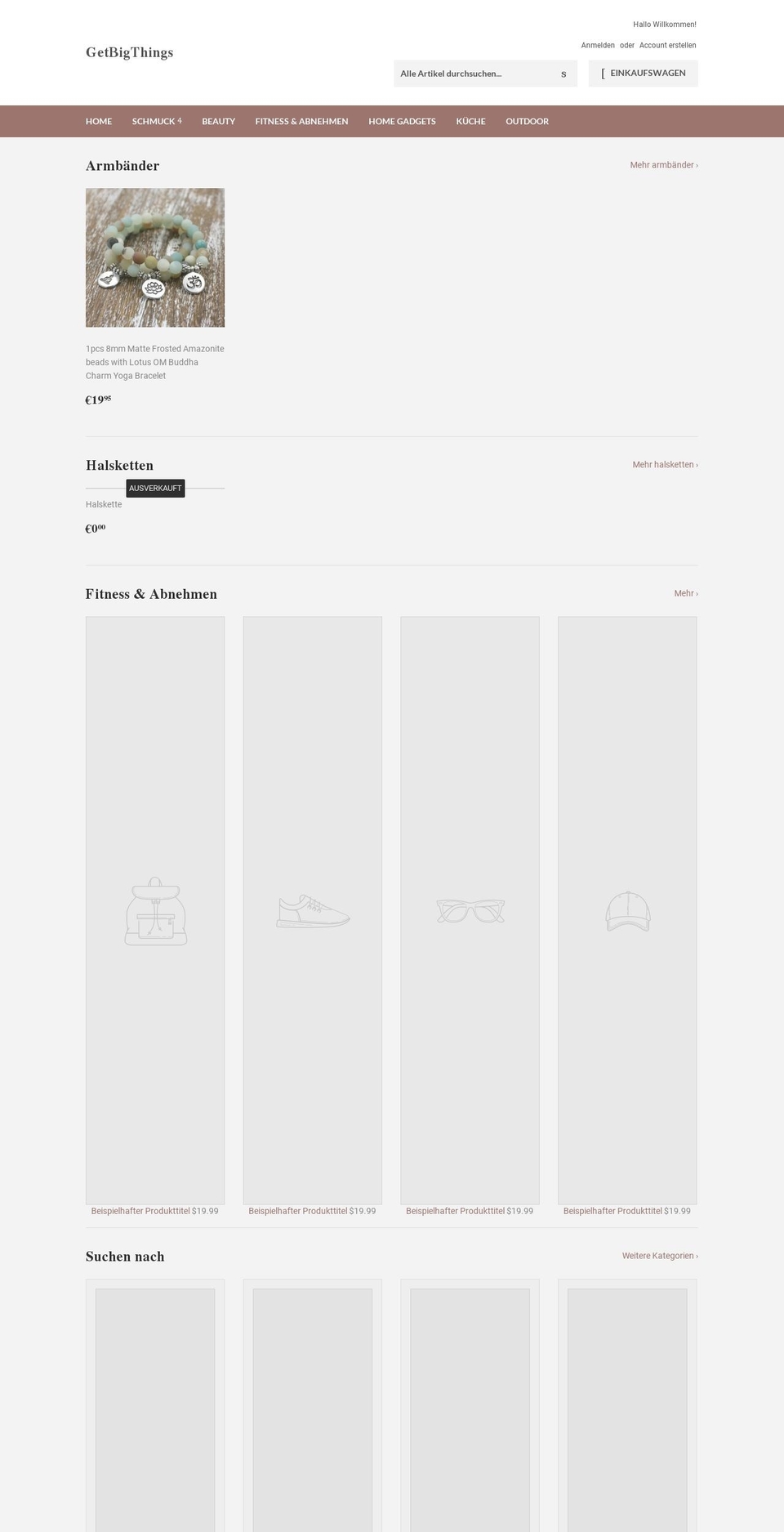 getbigthings.com — Shopify storefront screenshot