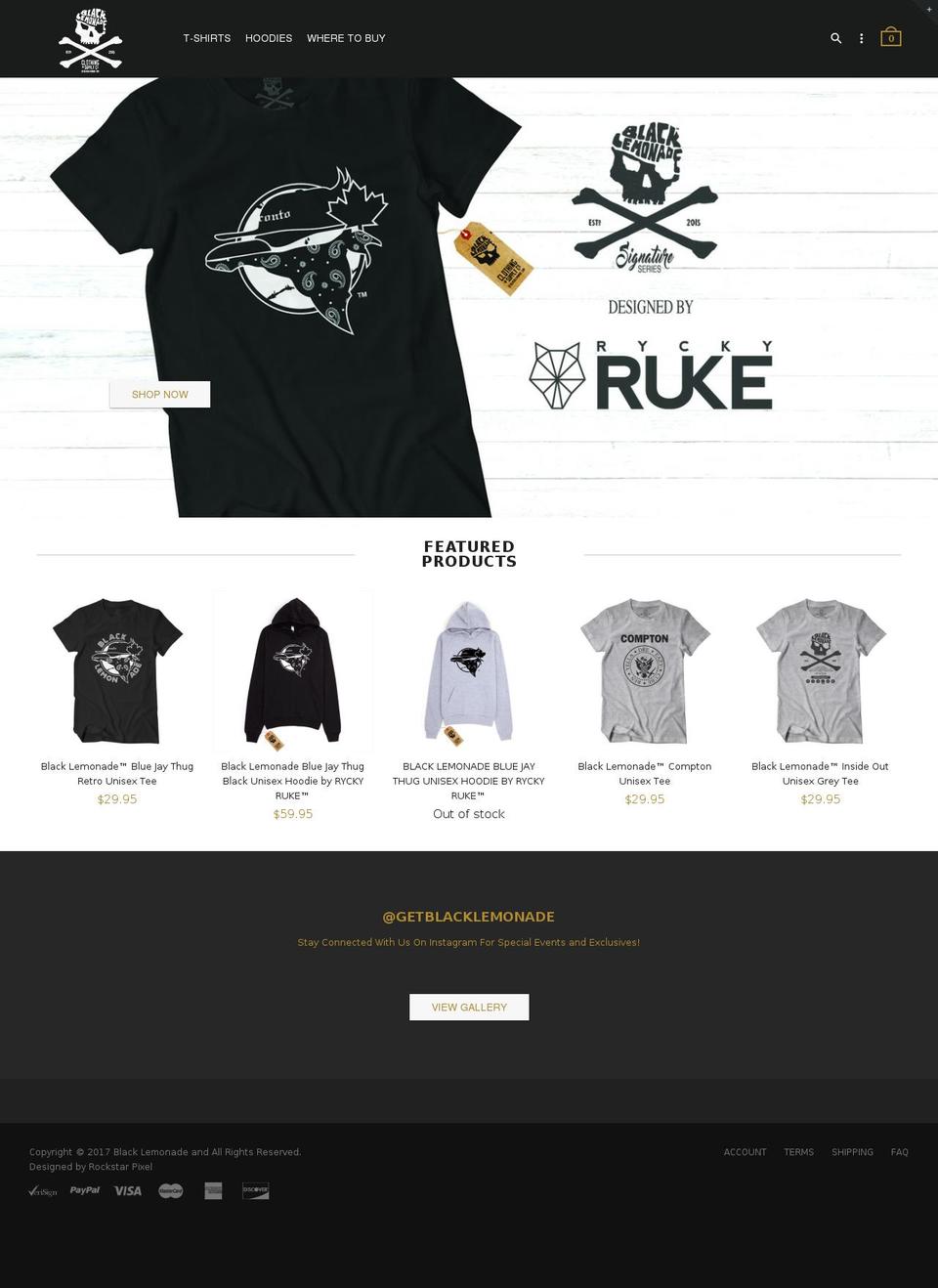 black clothing websites
