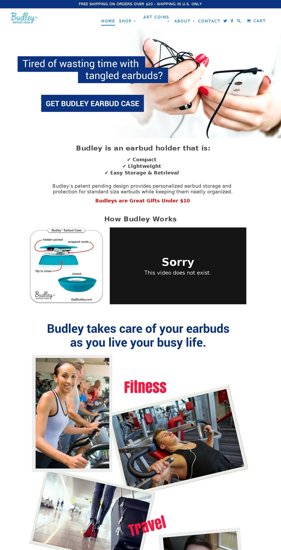 getbudley.com shopify website screenshot