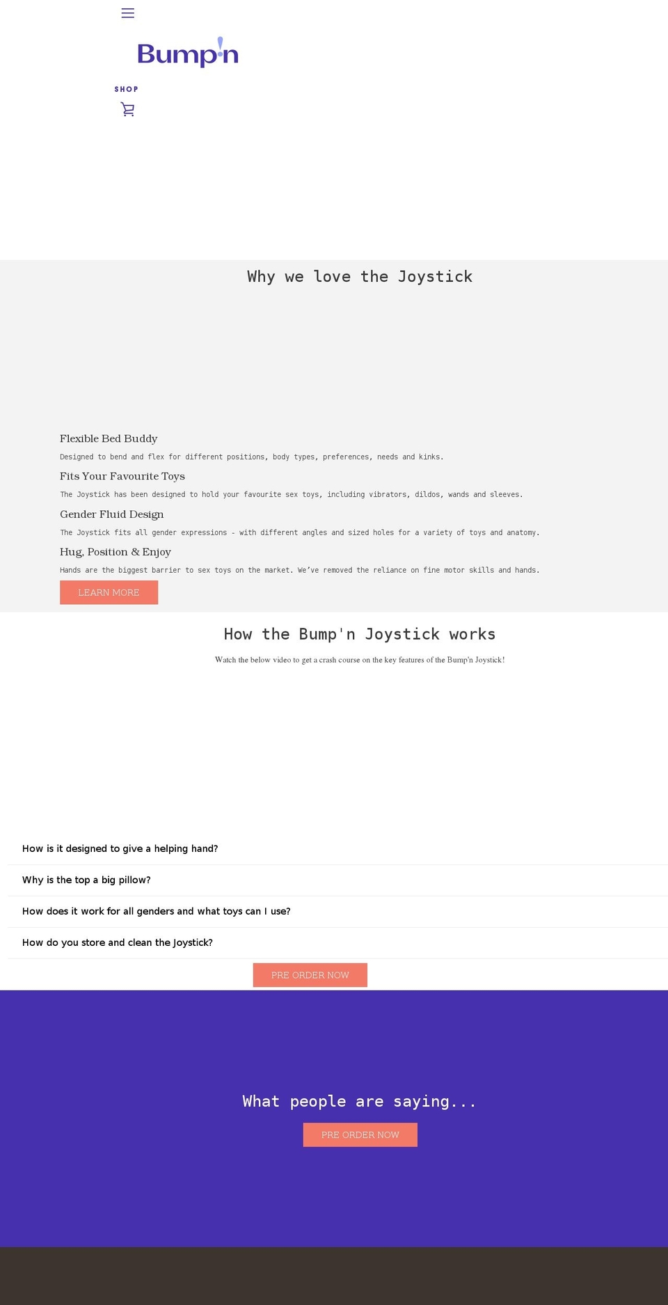 getbumpn.com shopify website screenshot