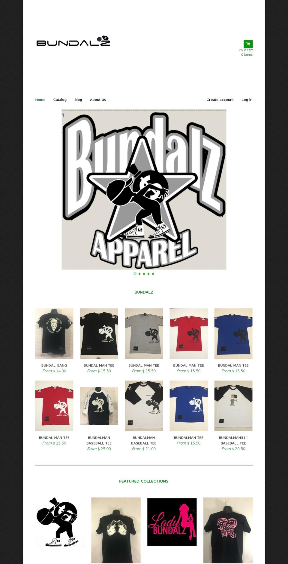 getbundalz.com shopify website screenshot