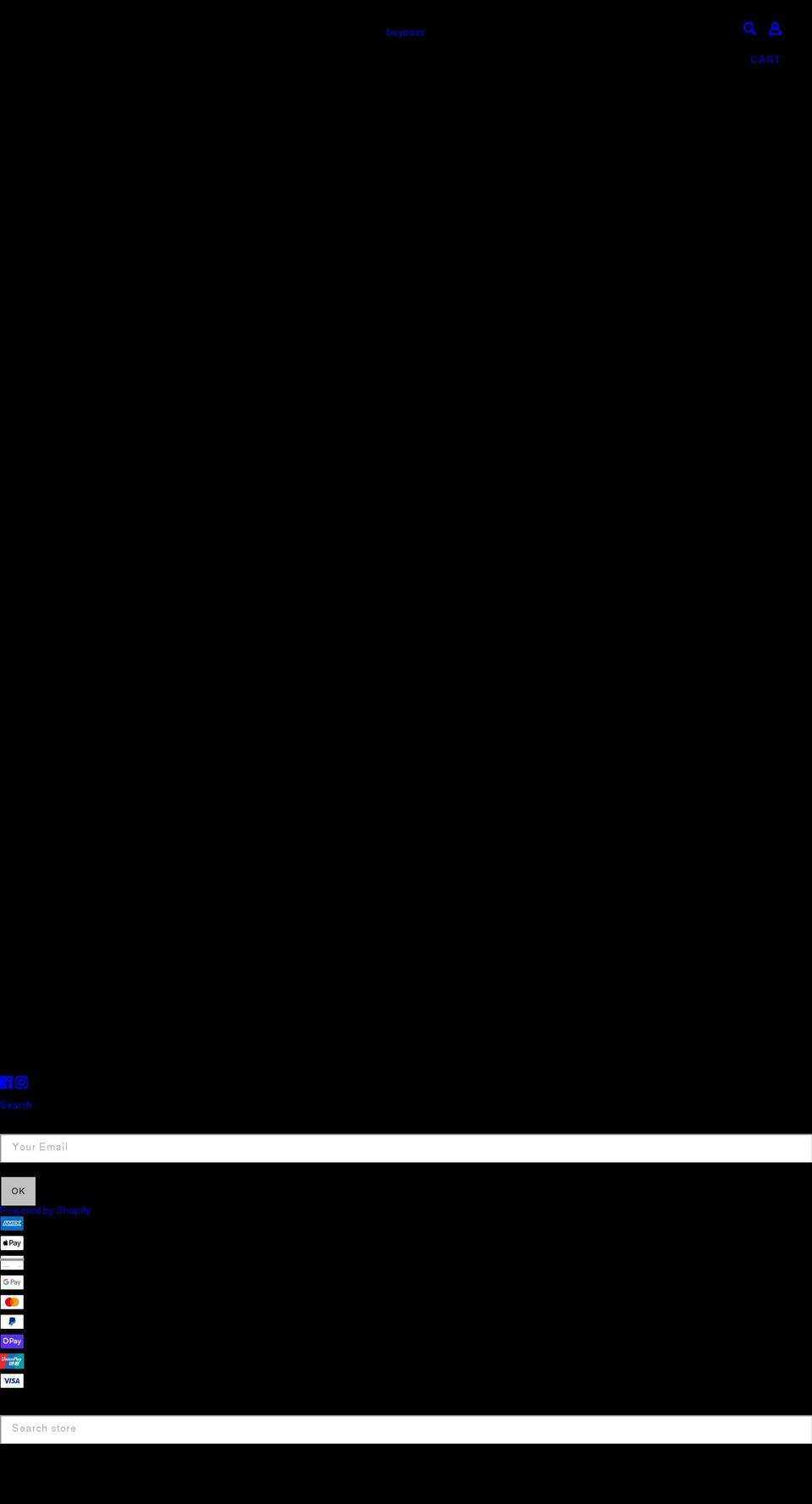 getbuypass.com shopify website screenshot