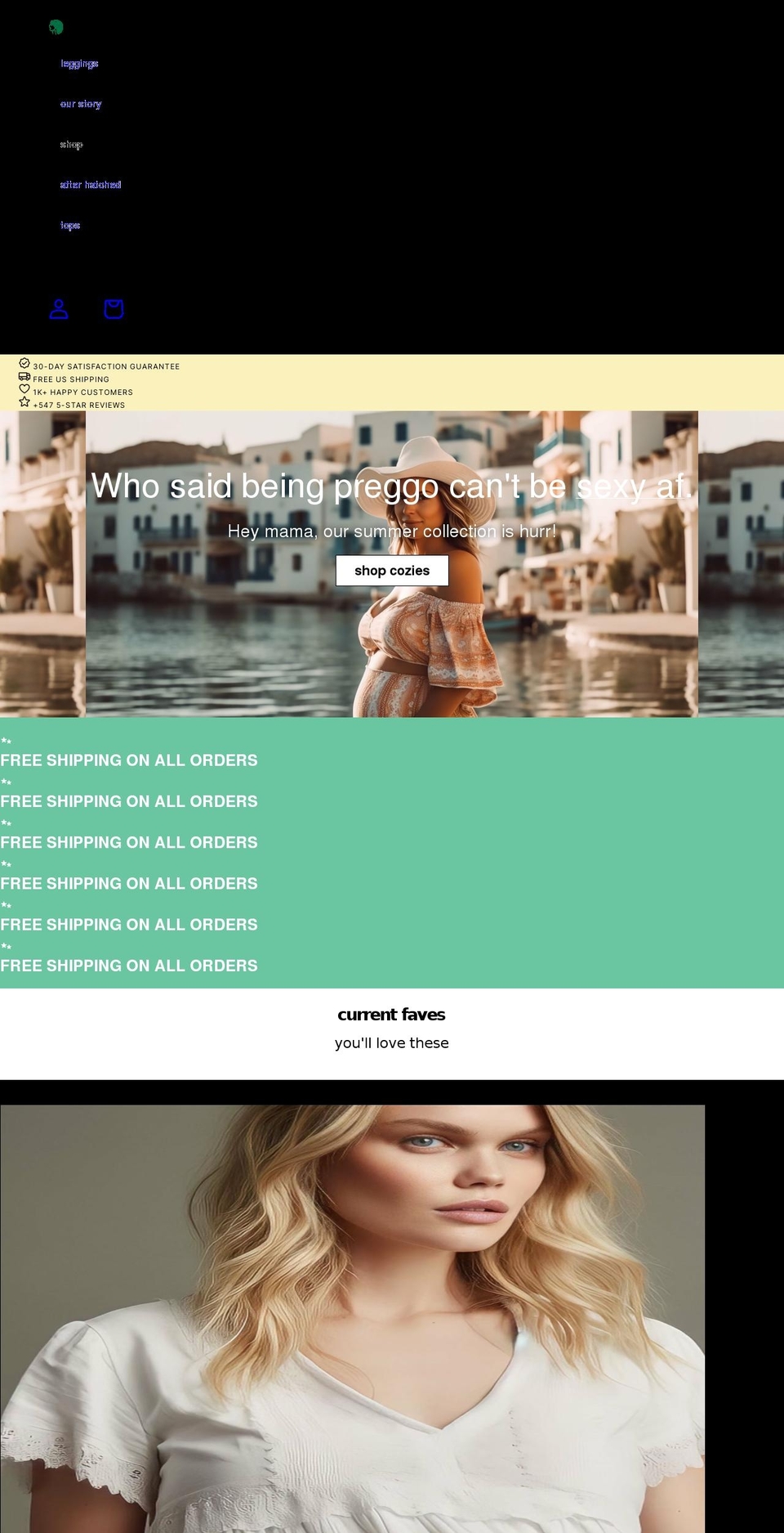 getcozies.com shopify website screenshot