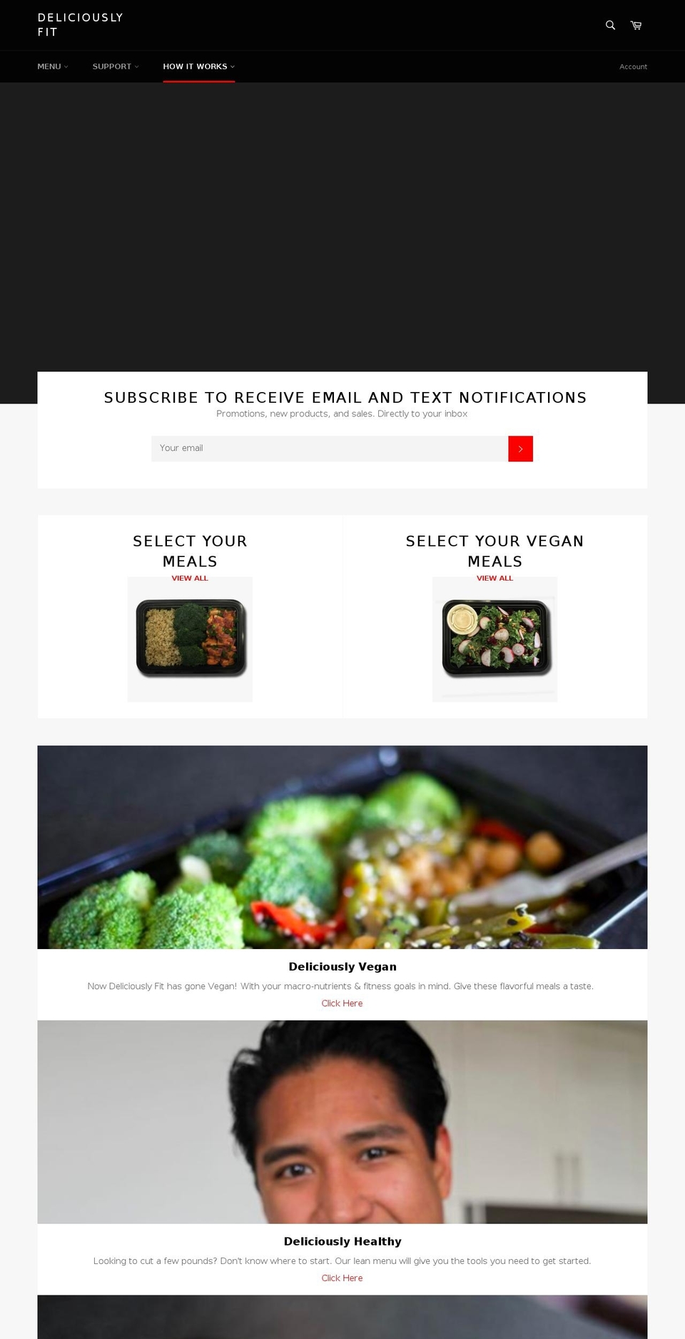 Zapiet Shopify theme site example getdeliciouslyfit.com