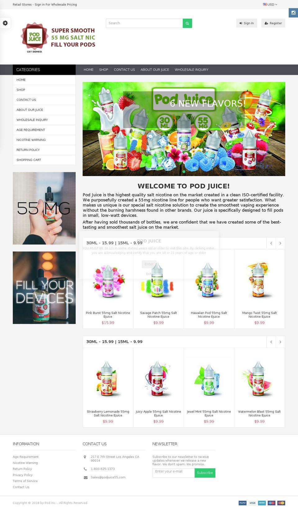 megashop-v1-3 Shopify theme site example getdomed.com