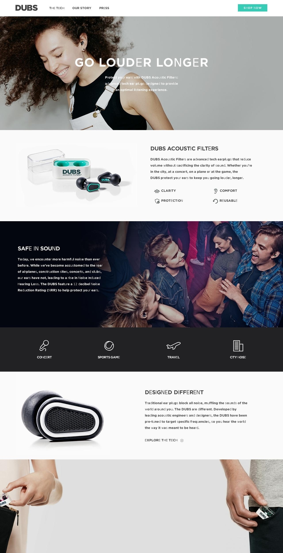 getdubs.com shopify website screenshot