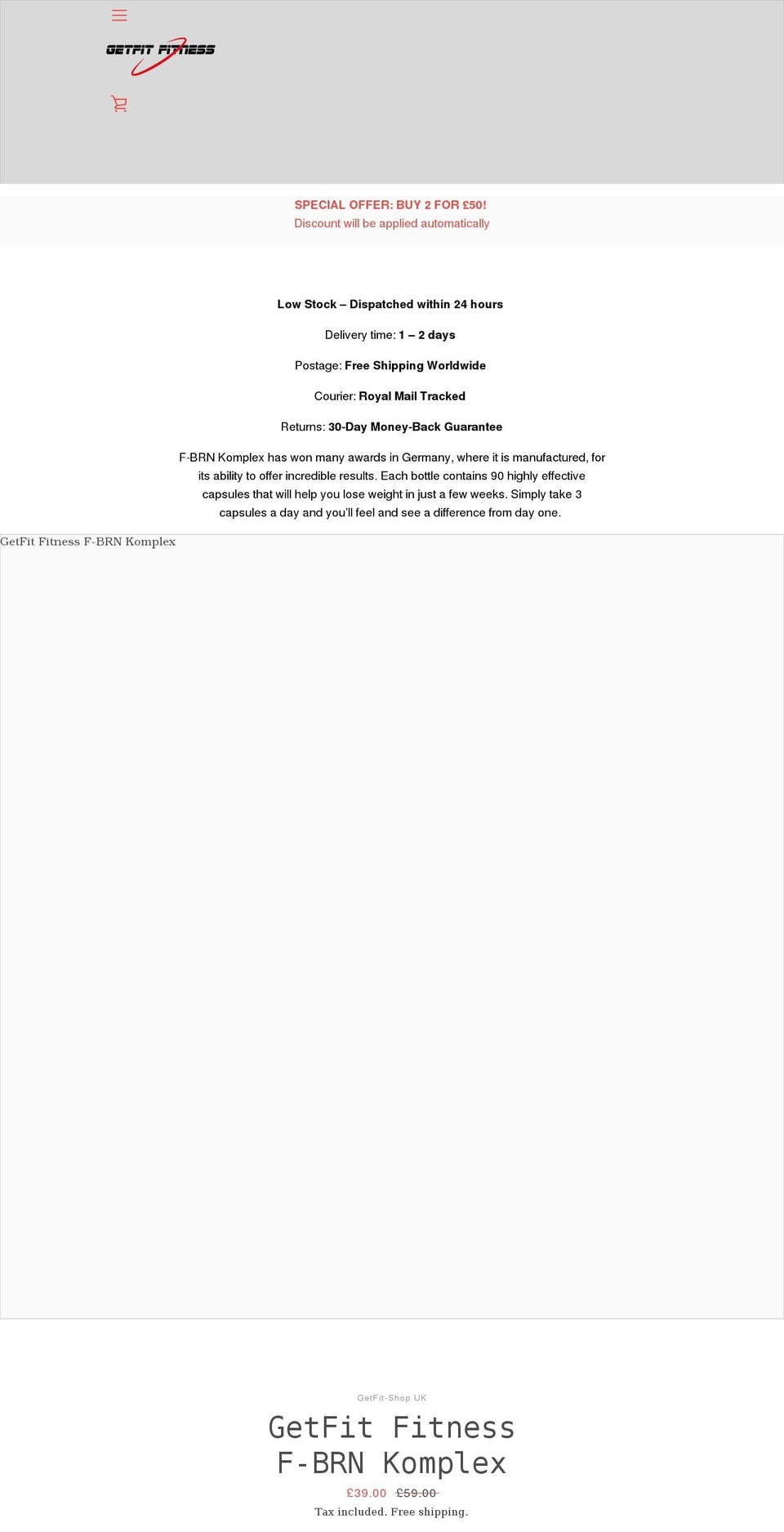 getfit-shop-uk.com shopify website screenshot