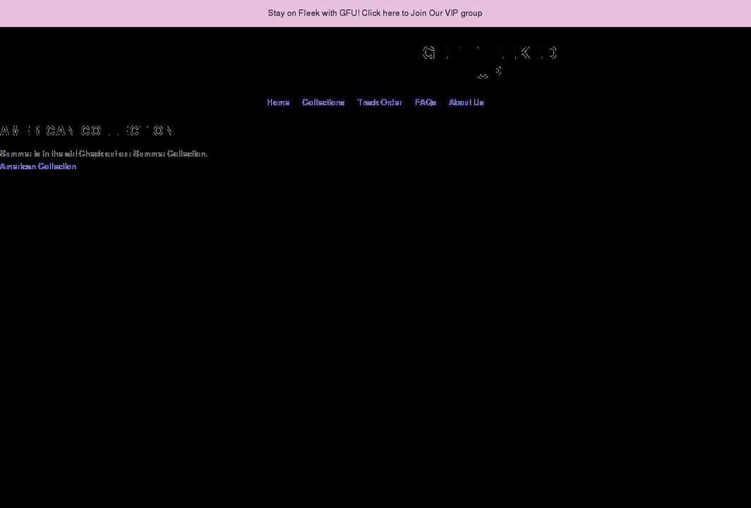 getfleekedup.com — Shopify storefront screenshot