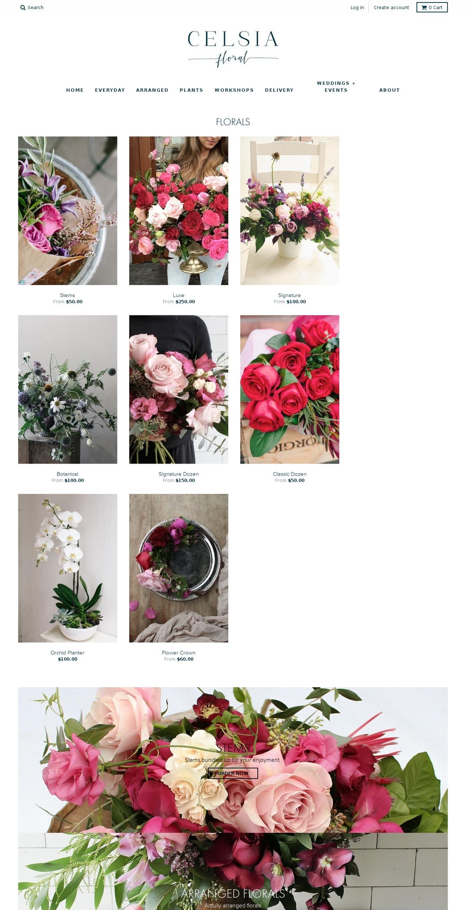 getfreshflowers.ca shopify website screenshot