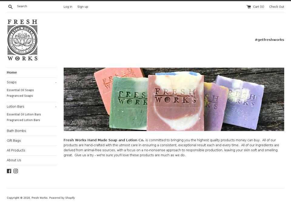 getfreshworks.com — Shopify storefront screenshot