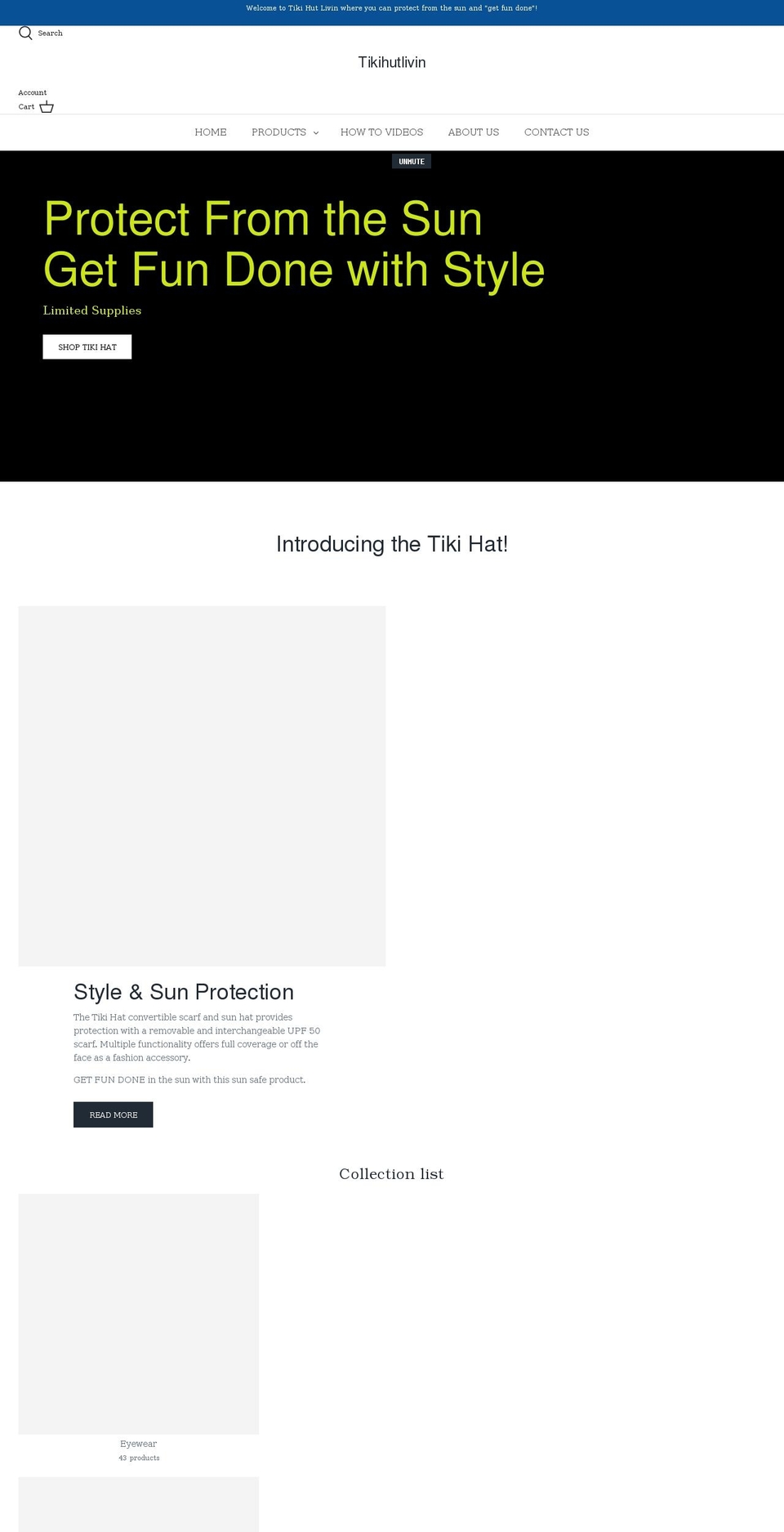 getfundoneinthesun.com — Shopify storefront screenshot