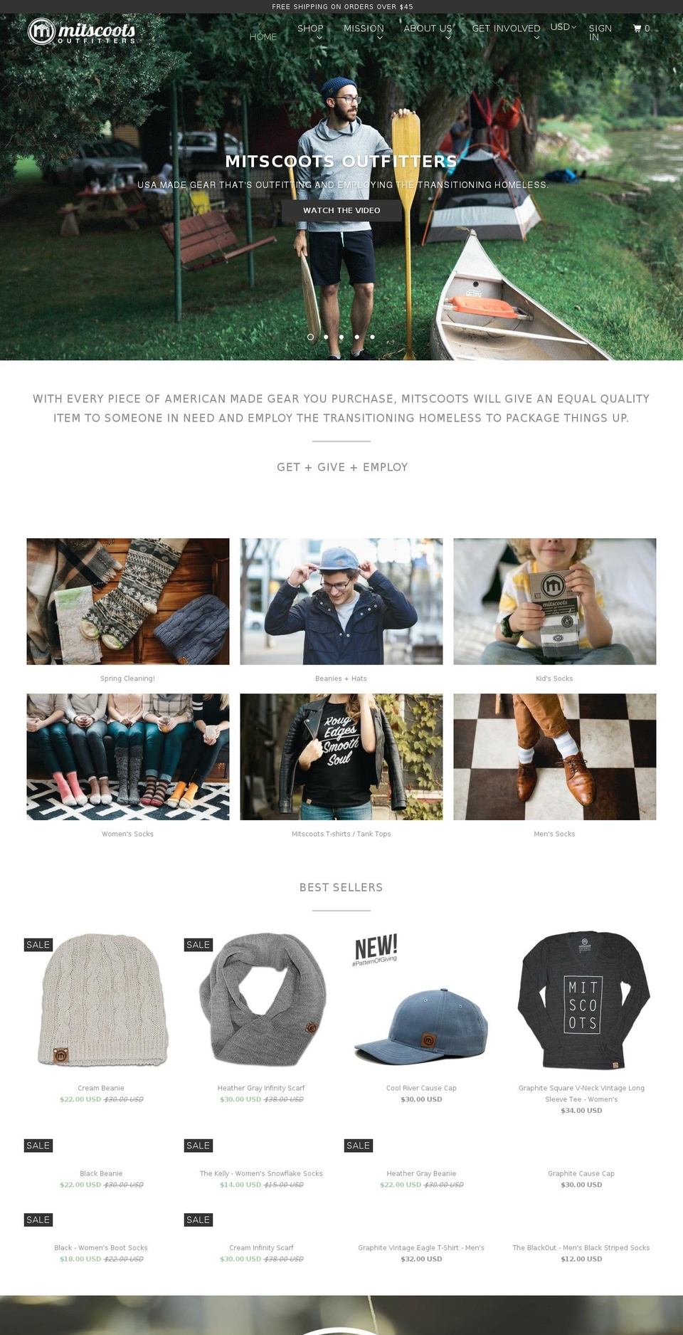 getgiveemploy.com shopify website screenshot