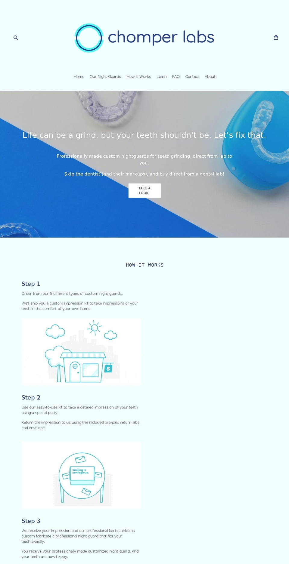 getgrindguards.com — Shopify storefront screenshot