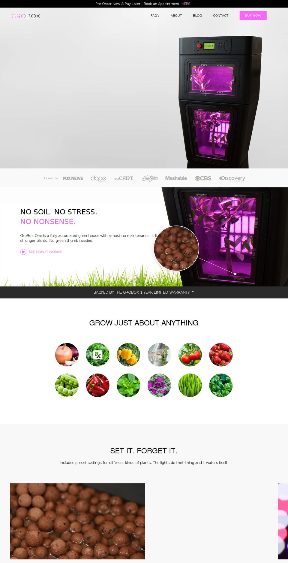 To the Tenth Theme Shopify theme site example getgrobox.com