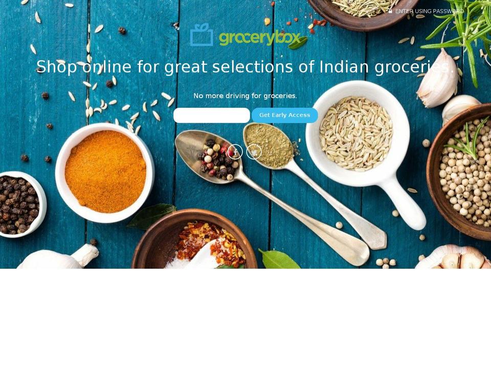 getgrocerybox.com — Shopify storefront screenshot