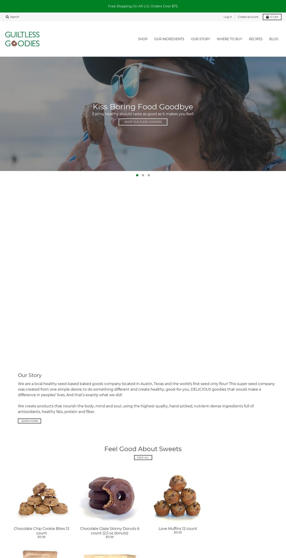 getguitless.com — Shopify storefront screenshot