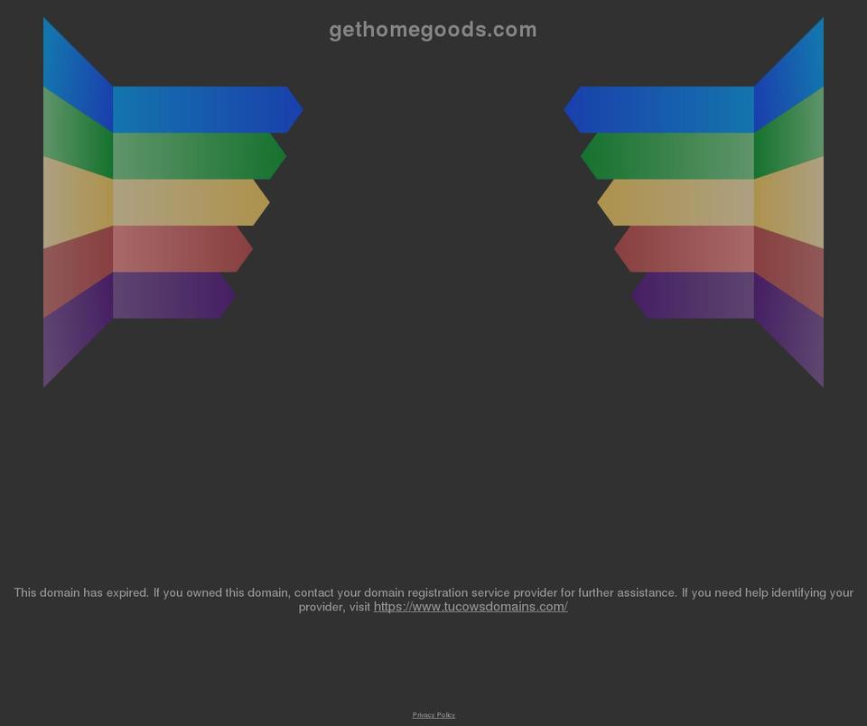 gethomegoods.com shopify website screenshot
