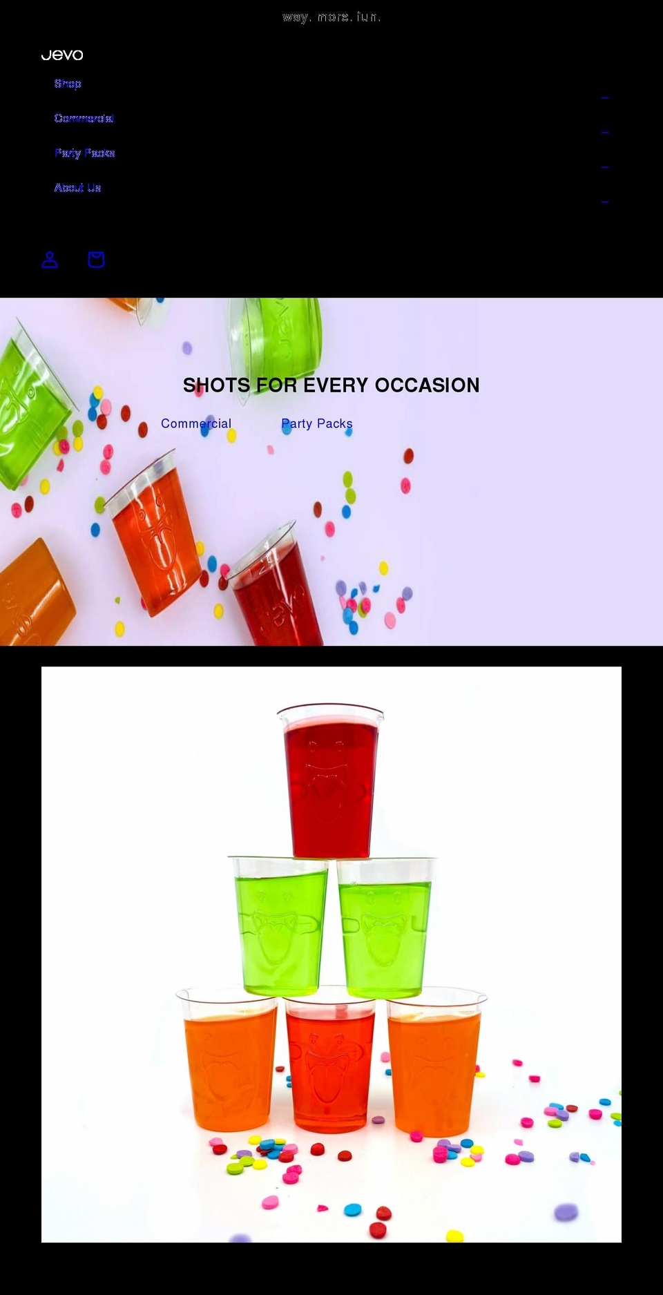 Version  - Shopify theme site example getjevo.com