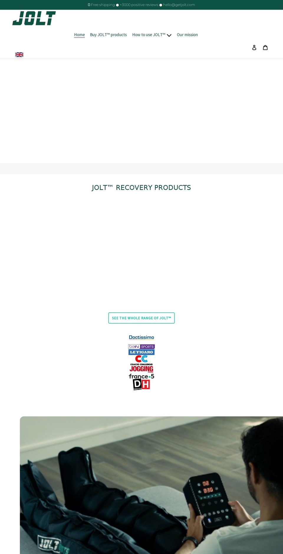 getjolt.com shopify website screenshot