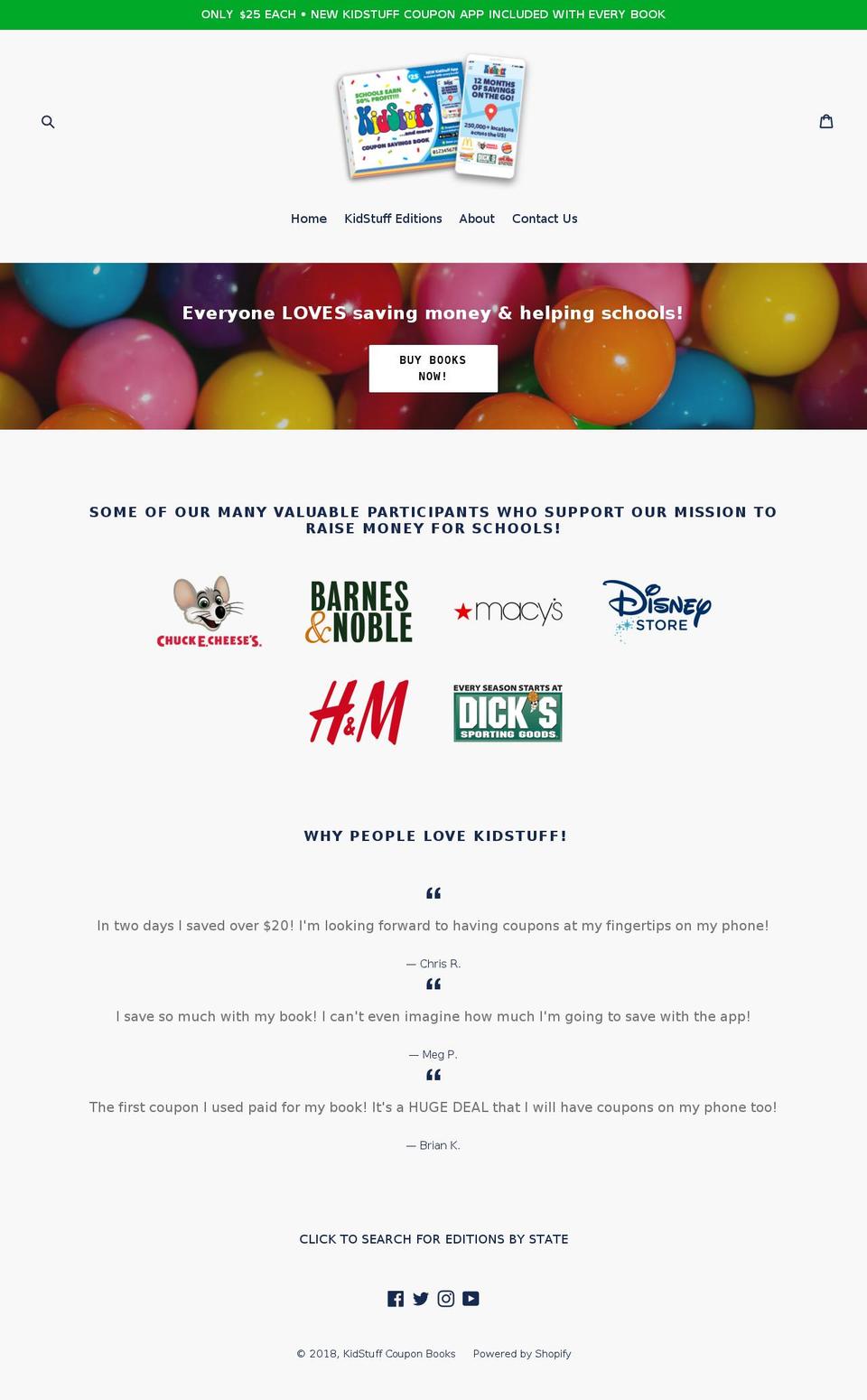 getkidstuff.com shopify website screenshot