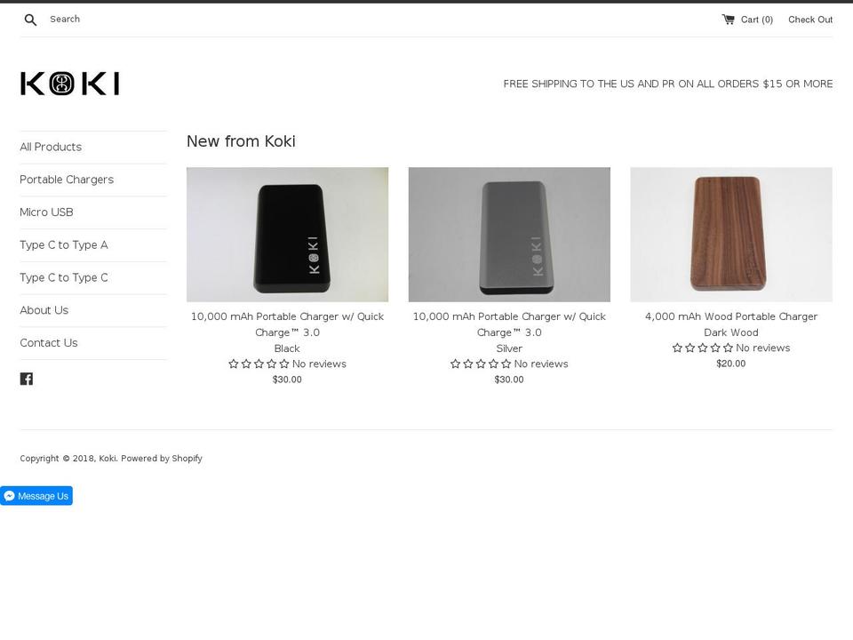 getkoki.com — Shopify storefront screenshot