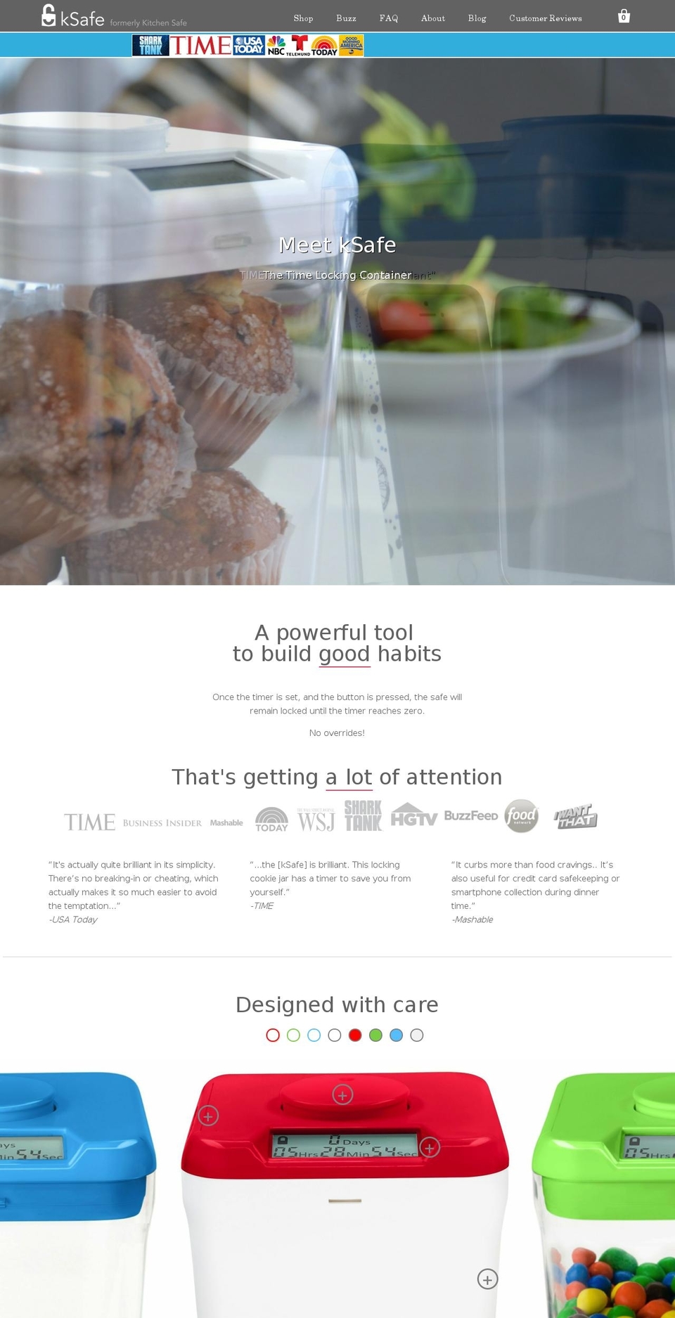 getksafe.com — Shopify storefront screenshot