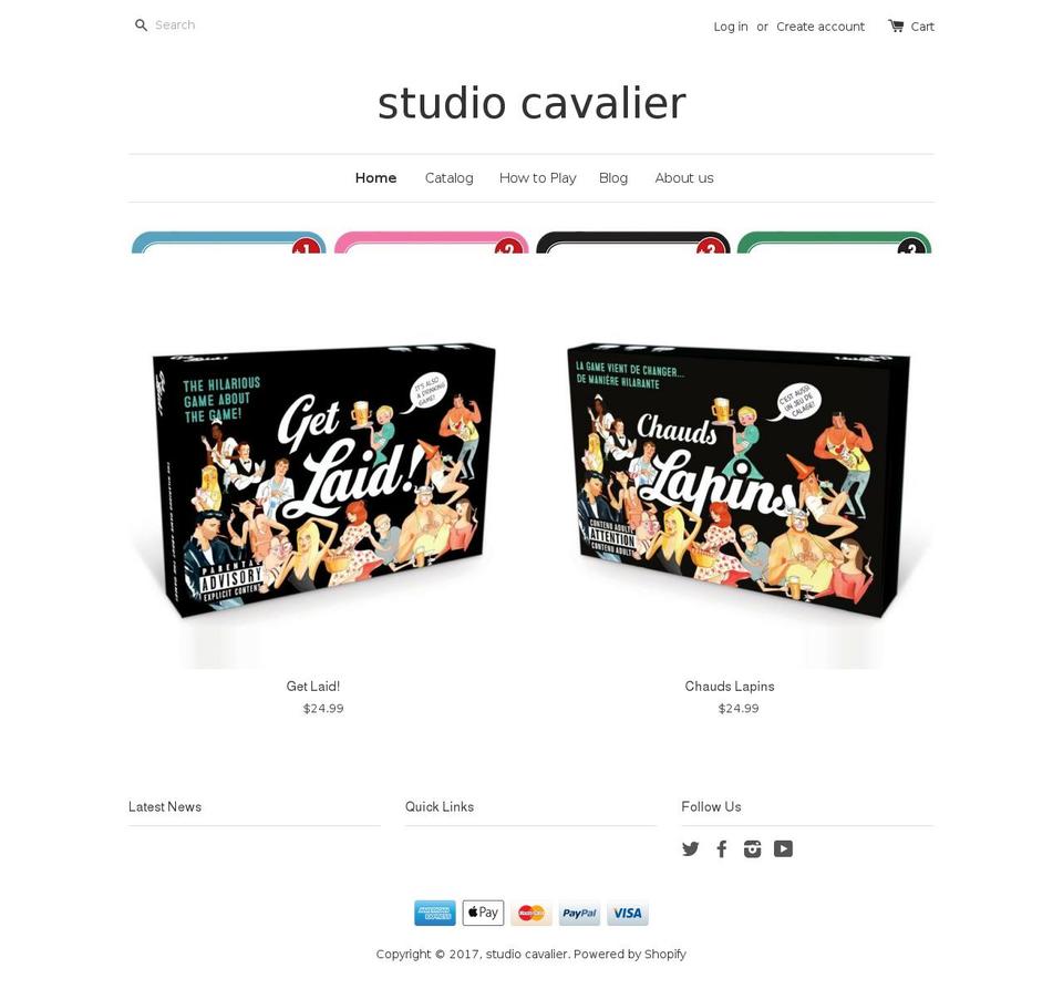 getlaidgame.com shopify website screenshot